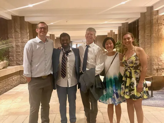 University of Arizona Orthopaedic Medical students at graduation