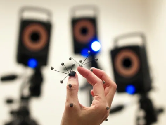 Image for finger coordination study at the Hand Research Laboratory