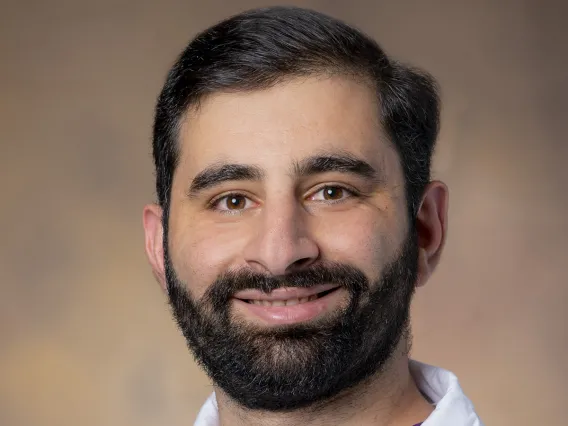 UArizona sport medicine fellow Dr. Kareem Shahin