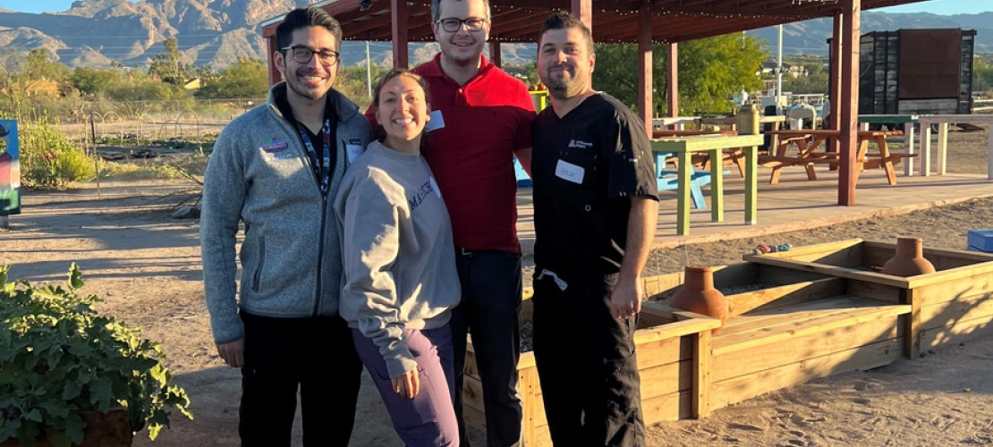 UA Ortho visits Tucson Village Farm