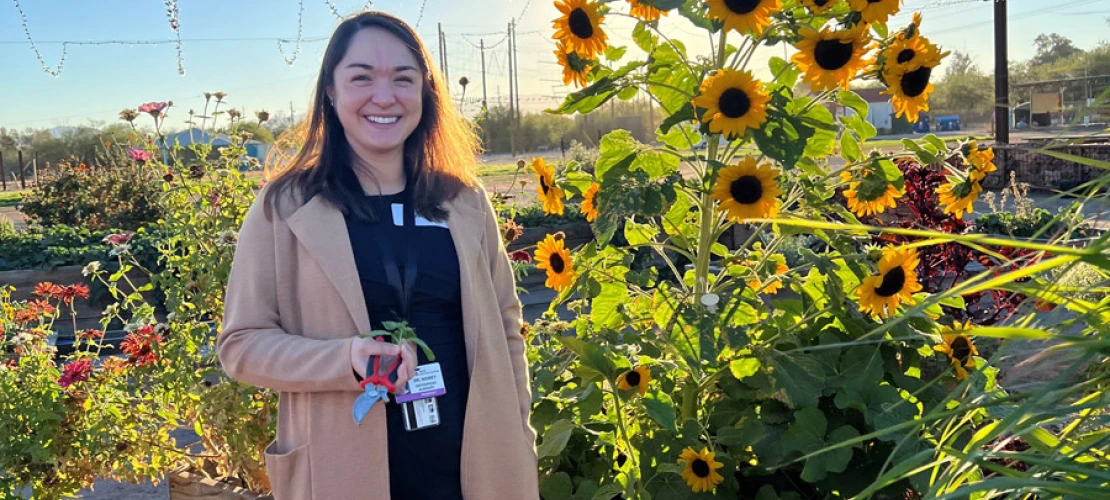UA Ortho visits Tucson Village Farm