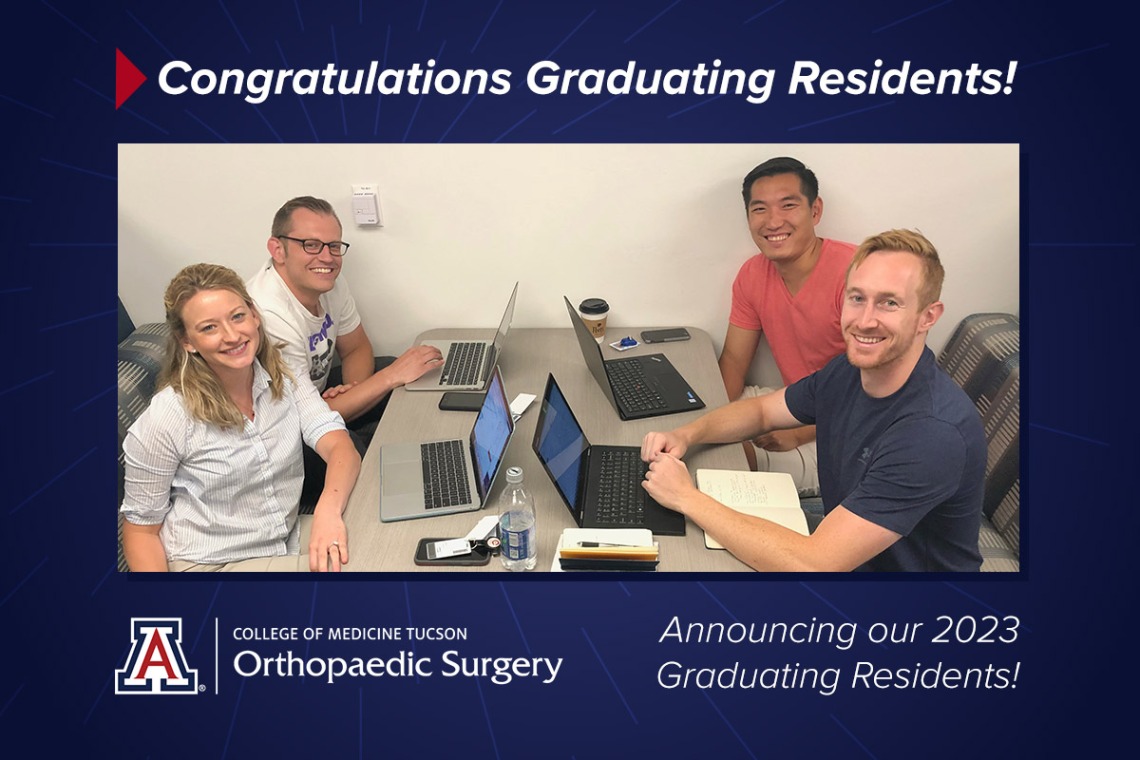 Congratulations to Our 2023 Graduating Residents!