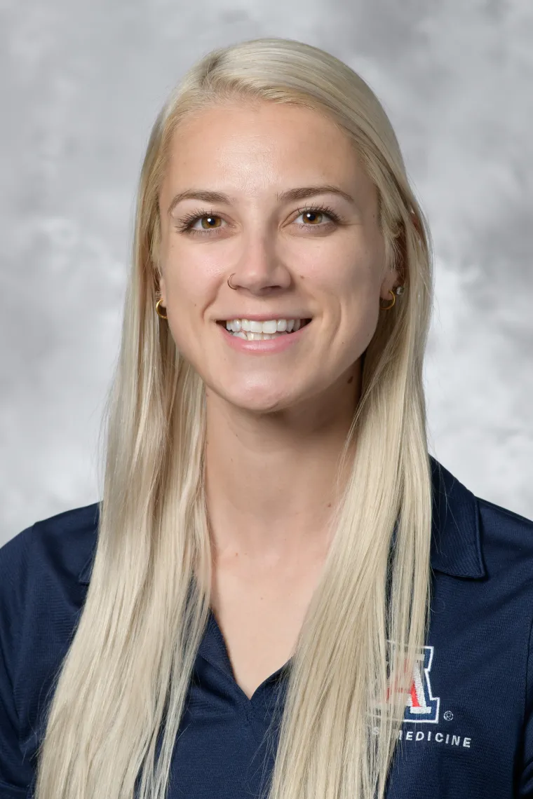 Taylor Harrington, UArizona Athletic Trainer
