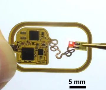 Osseosurface electronics, a small, implantable chip