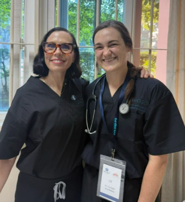 Kim Tucker, MD and Liz Siegler, MD