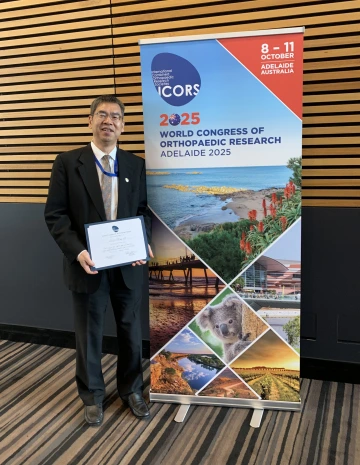 Dr. Zong-Ming Li at the ICORS congress