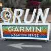 Garmin Marathon Sign